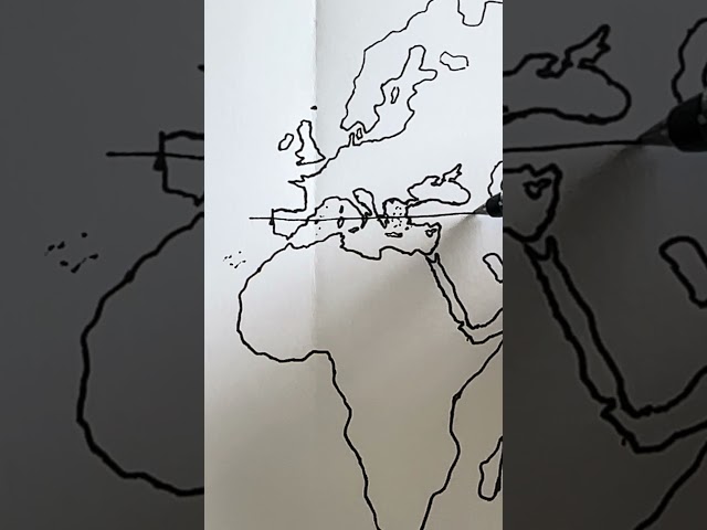 Drawing world map day 16 #worldmap #mapper #worldmapdrawing