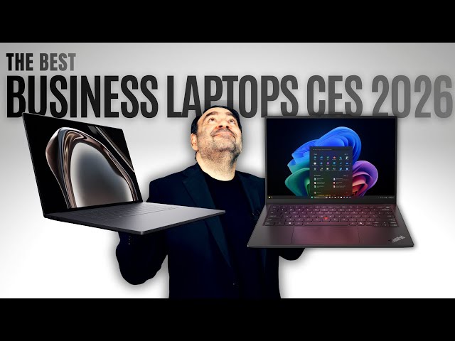 Las mejores laptops para empresas de 2026 #ces2026