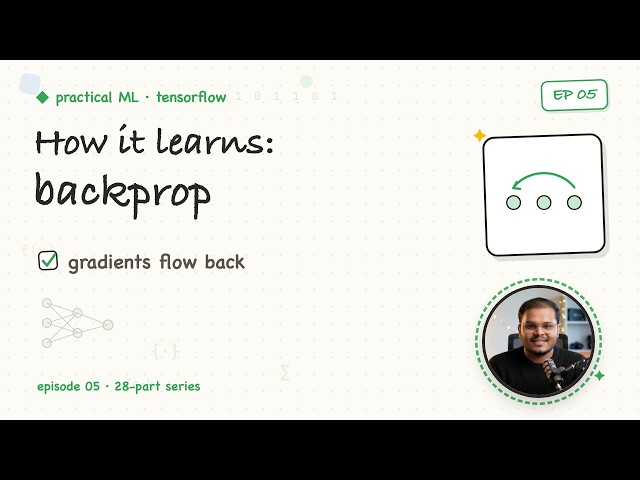 05. Loss Functions & Backpropagation | Practical ML with TensorFlow