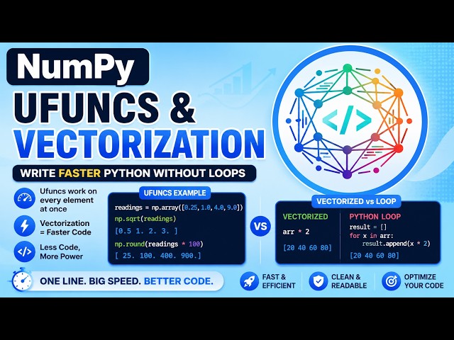 NumPy Ufuncs & Vectorization Explained - Write Faster Python Without Loops