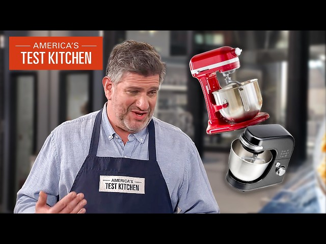 Full-Size KitchenAid vs Small Stand Mixer | Full Episode | America's Test Kitchen (S20 E22)