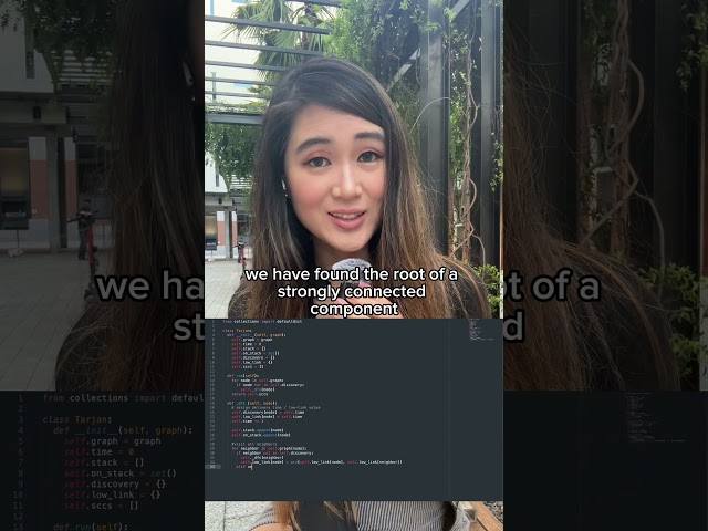 More DS&A, today explaining Tarjan’s algorithm!