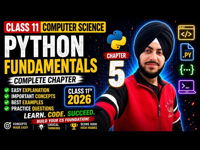 Class 11( chapter-5,Python Fundamentals) CS 