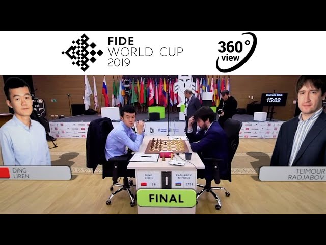 FIDE World Cup in 360° Virtual Reality | Playing hall |