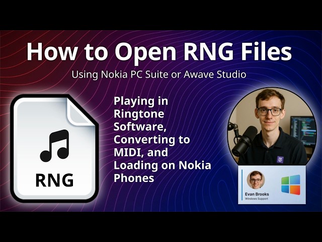 How to Open RNG Files (Nokia Composer Ringtone)