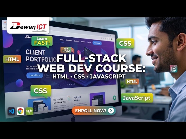 Web Design & Development Course in Mirpur | Dewan ICT Institute. Leading ICT Solution Company.