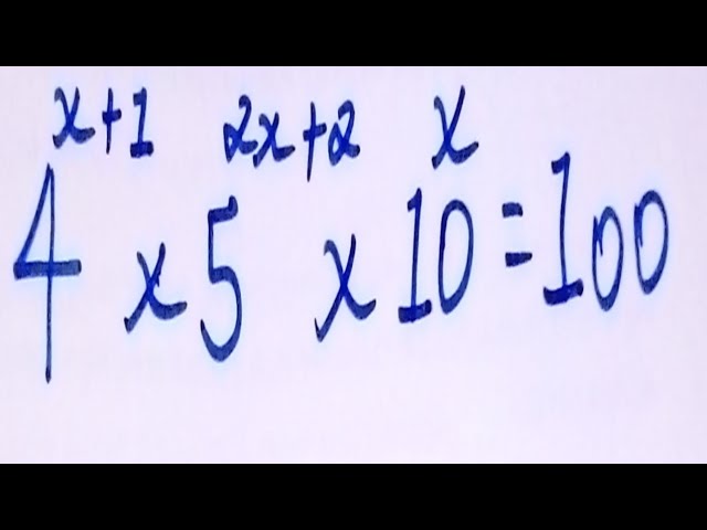 How to solve the Exponential Equations (part 1)