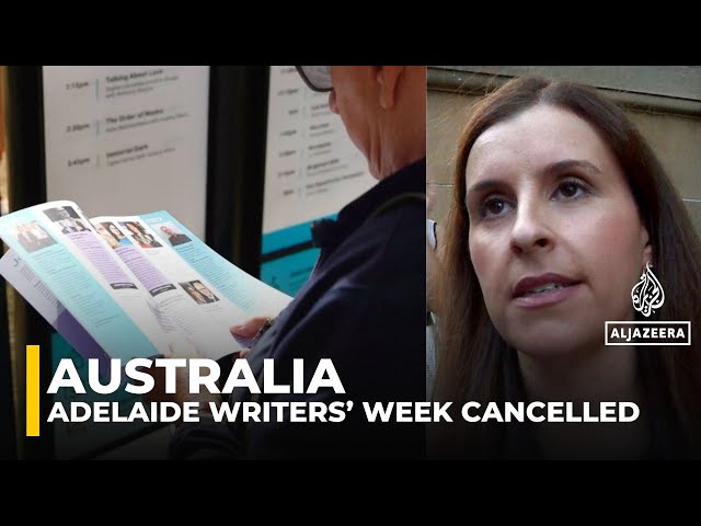 Australian writers’ festival cancelled after Palestinian author axed