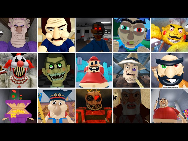 GRUMPY GRAN!, BEN'S HIDEOUT ESCAPE!, Toby's HOSPITAL, Escape Baby Bebo Daycare! ROBLOX JUMPSCARESE
