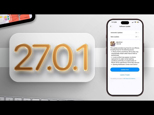 iOS 27.0.1 - Important update!