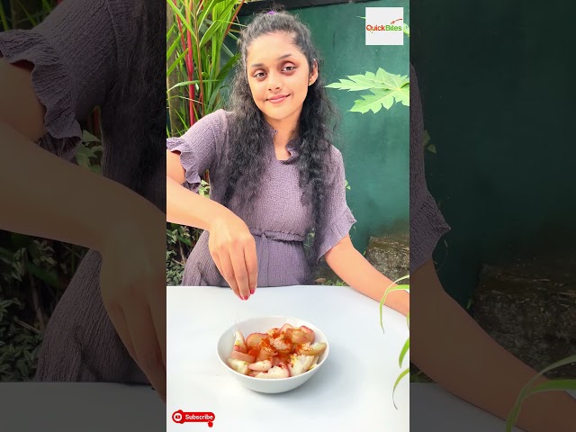 Looks simple, tastes amazing 🍎😋 | Jambu (Rose apple pickle) Will you try this ? ❤️ #viralshort #cook