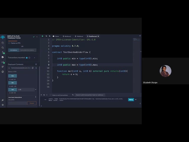Web3 Track - Interacting with deployed contracts.