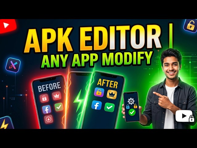 APK EDITOR PRO: ANY APP MODIFY | APK Editing Tutorial Bangla | 404 HACK