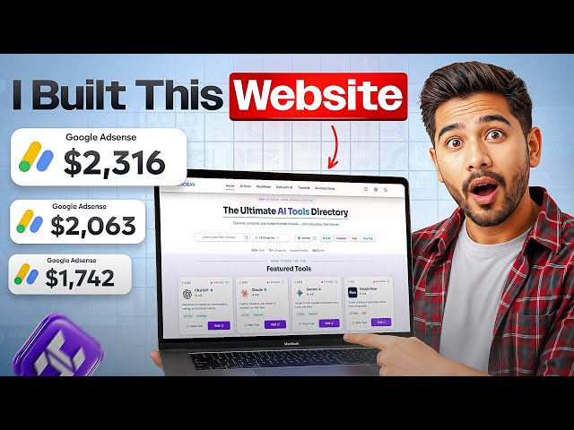 How to Build a Money-Making Website with AI (No Coding, Full Tutorial)
