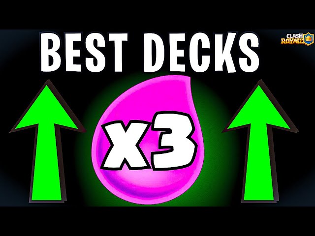 Top 5 BEST Triple Elixir Decks! 🔥 (Easy 15 Wins)