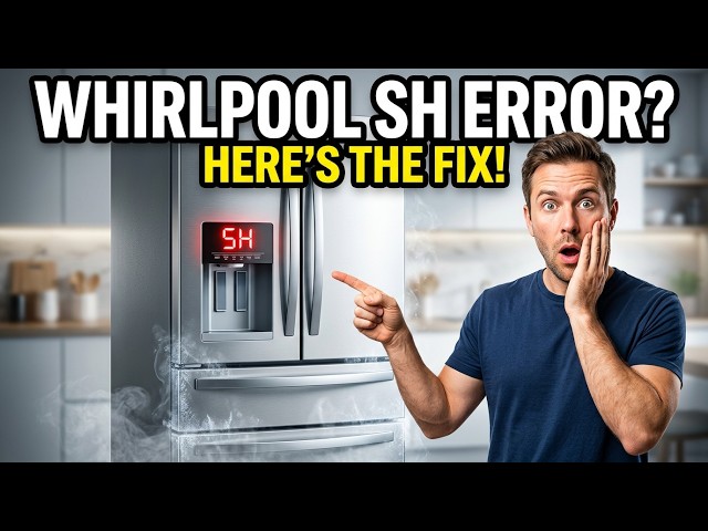 Whirlpool Refrigerator SH Error Code: What It Means & How to Fix It