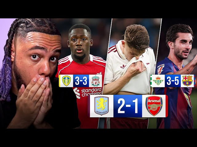 WE ARE RICH! ARSENAL LOSE 2-1, LIVERPOOL 3-3, BARCA 5-3 BETIS 🔥