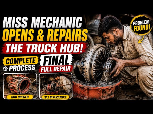     Heavy Vehicle Hub Repairing | Step By Step Mechanical Work