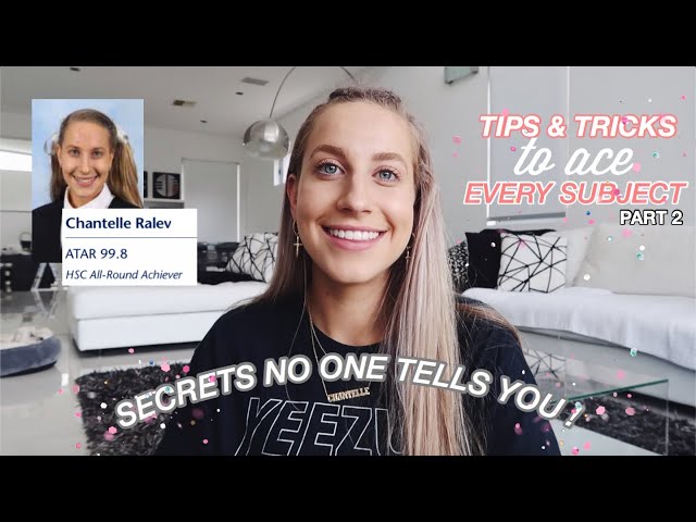 How I Studied for Each HSC Subject + SECRETS NO ONE TELLS YOU