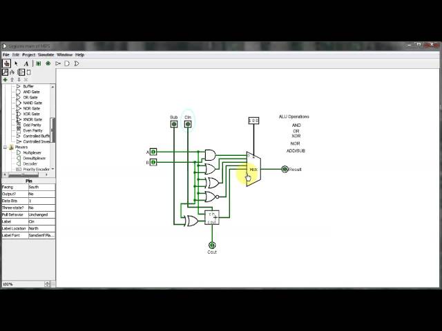 CSE 230 - LogiSim ALU Tutorial