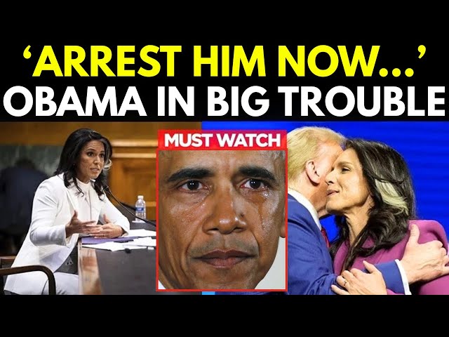 NEWS LIVE | Trump Orders Obama Arrest Tulsi Reveals Shocking Charges In US | TRUMP NEWS