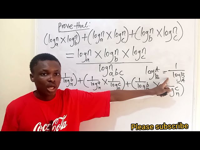Can You Prove This Logarithm Identity? Most Students Get Stuck Here| logarithmic equation |