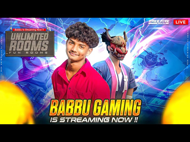 Sunday Funday With FreeFire 😍  Babbu Gaming streaming  now - Telugu Gaming Live #babbugaming