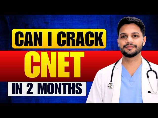 Can I Crack CNET in 2 Months? 🚨 | CNET 2026 Preparation Strategy | 60 Day Study Plan for BSc Nursing
