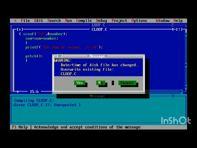 Loops in C
