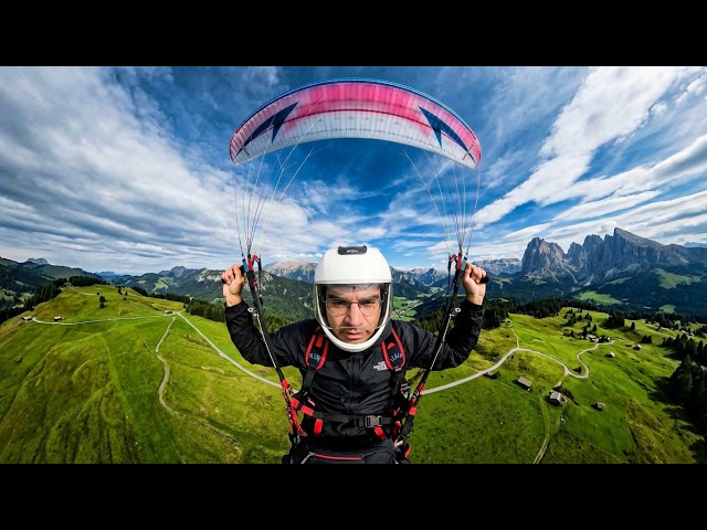 First and Second Flight Flying the Paraglide