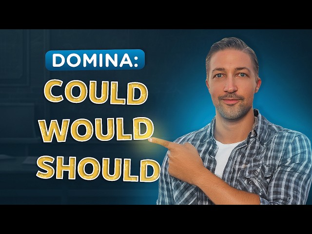 COULD / WOULD / SHOULD en inglés SIMPLIFICADO