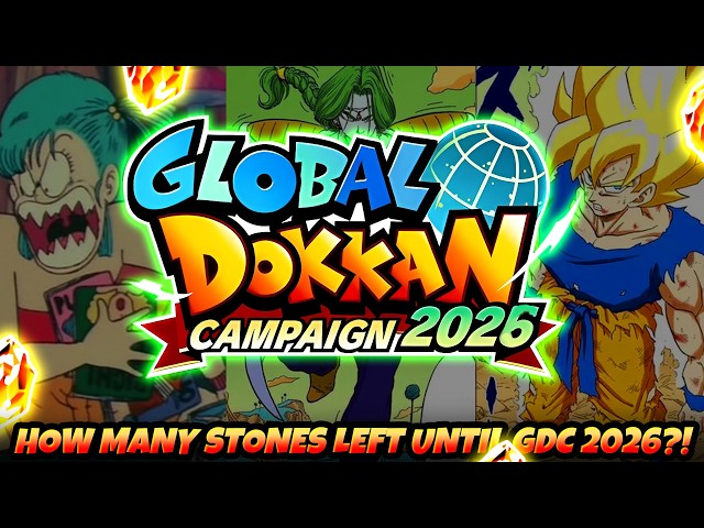 HOW MANY STONES CAN WE EXPECT UNTIL GDC 2026?! Approximation | Dragon Ball Z Dokkan Battle