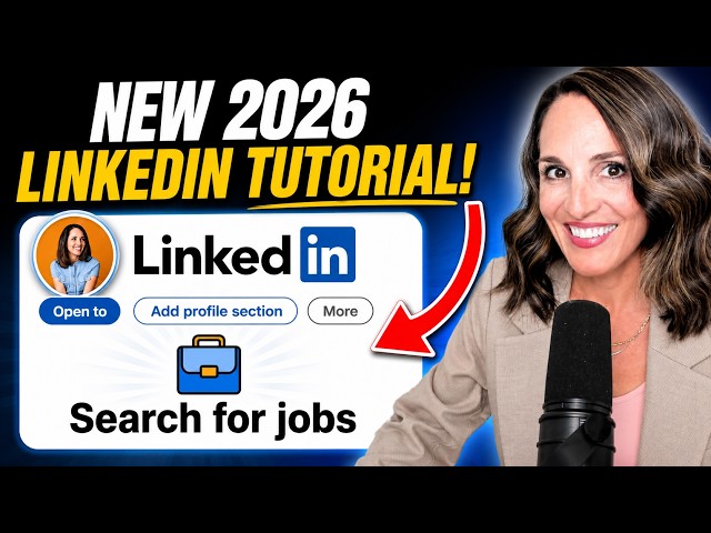 How to Use LinkedIn the Right Way to Job Search (NEW 2026 Tutorial)