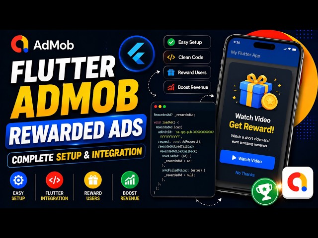 📱 How to Set Up Rewarded Ads in AdMob – Create Ad Unit & Add Code (2026)