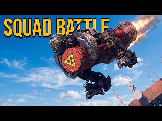 Checking Out Crossout NEW Squad Battle Game Mode