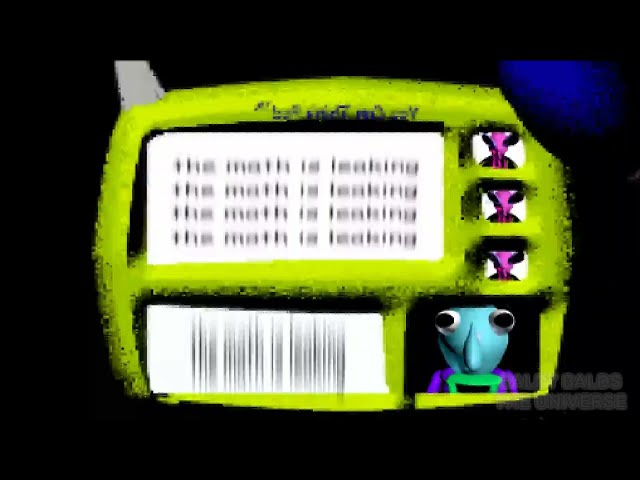 baldi basic secret - the math is leaking