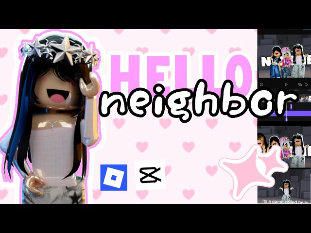 HOW TO DO THE “HELLO NEIGHBOR ” ROBLOX TREND (MOBILE TUTORIAL!)