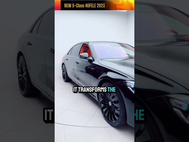 POV: Night Drive Vibes: The Ambient Lighting in the New S-Class