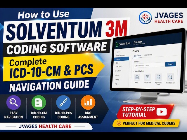 How to Use Solventum 3M Coding Software | Complete ICD-10-CM & PCS Navigation Guide