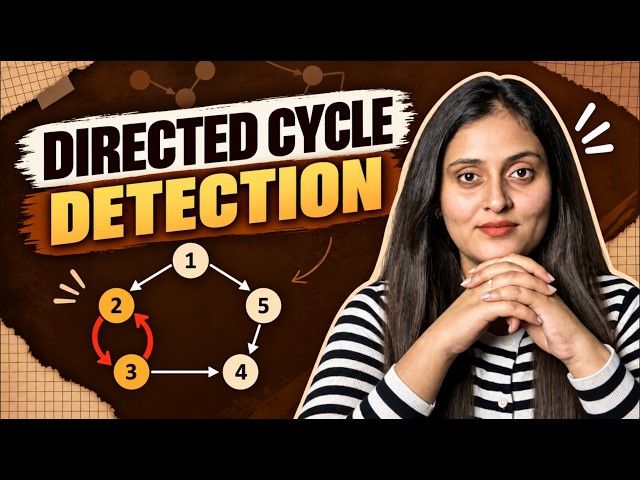Cycle Detection in Directed Graph | DFS | Recursion Stack | Python, Java & C++