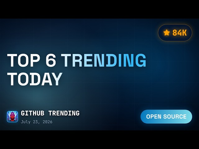 6 Open-Source Tools That Replace WeTransfer Pro, Lucidchart & TimeGPT — GitHub Trending