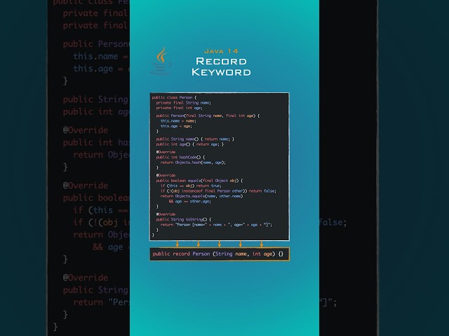 Java Records: Simplifying Data Classes in Java