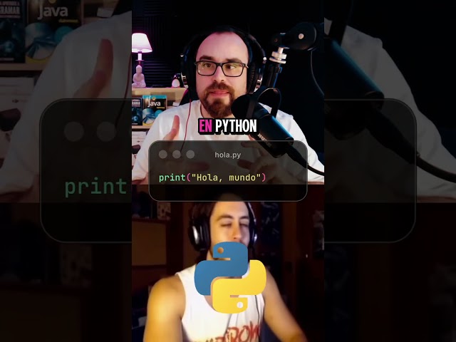 Tu primera línea de código en Python 🐍  #shorts #python #programacion #coding #aprenderaprogramar