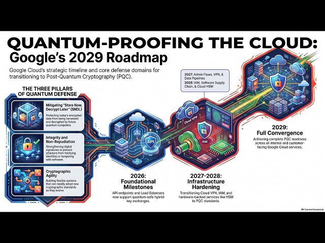 (Podcast) Google Cloud Post Quantum Cryptography Roadmap to 2029 Explained