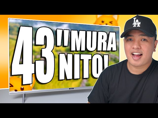 PANALO SA PRESYONG TV? - coocaa 43" Smart TV
