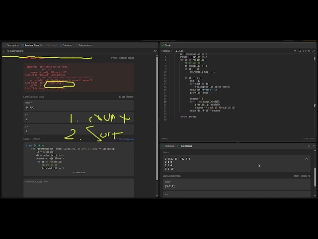 3 Hours Deep Focus Coding 3289 #python #leetcode