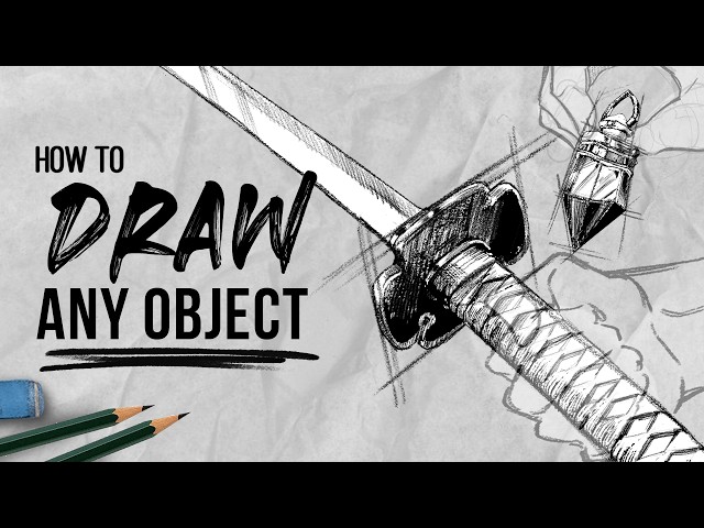 How to draw ANY object in 5 steps | Tutorial | DrawlikeaSir