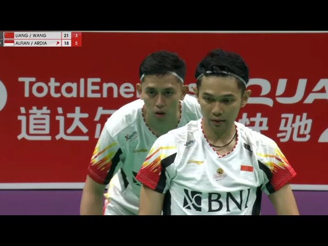 Fajar Rian vs Liang Wang | MD | THOMAS CUP 2024 | FINAL