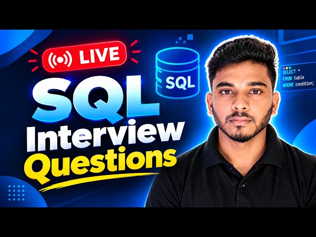 SQL Interview Questions | 60 MCQ with Answers | SQL Interview Preparation 2026
