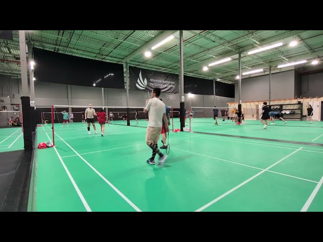 MBPC - SEP 4, 2026 - Sarah & Talal vs Tinh & Will game 1 #badminton 